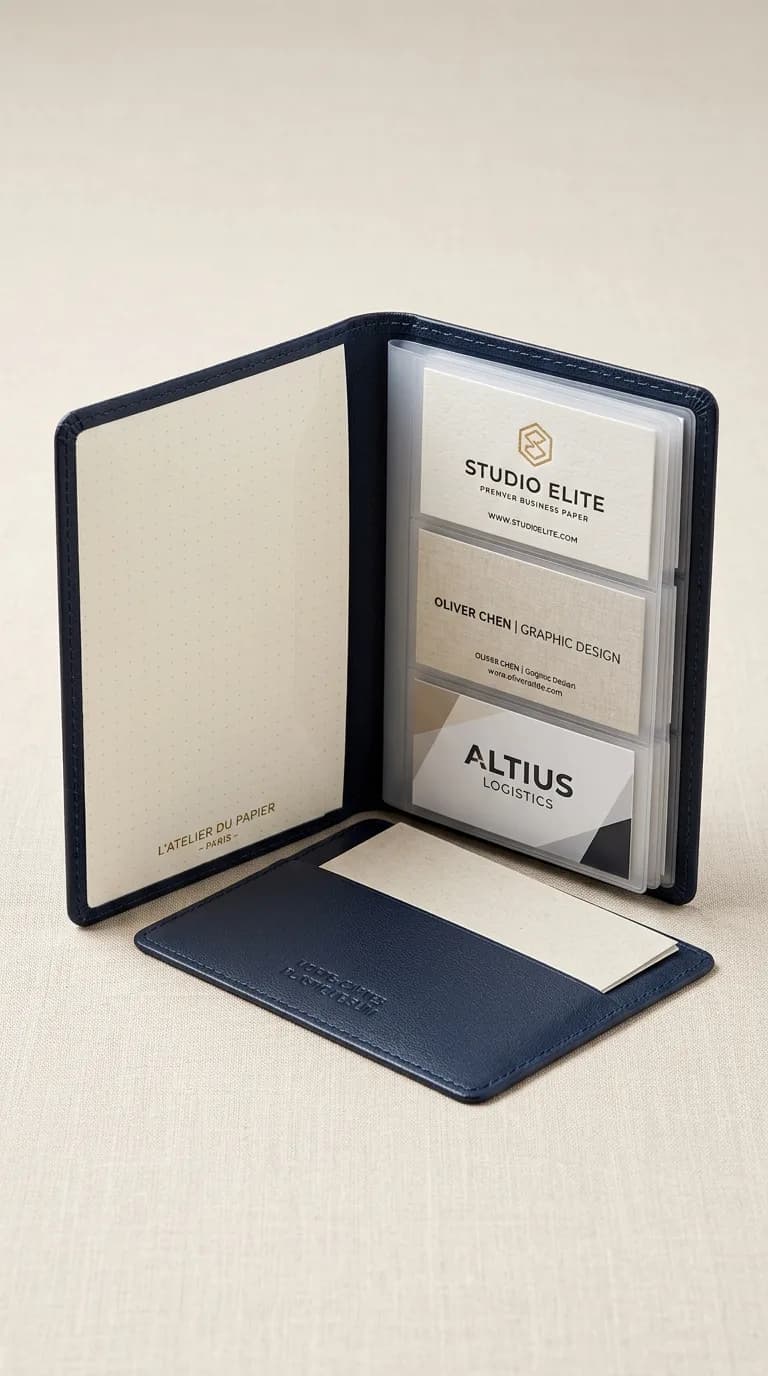 Porte Cartes Plastique Slim