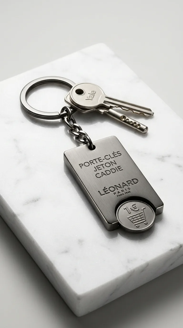 Porte Cles Jeton Caddie