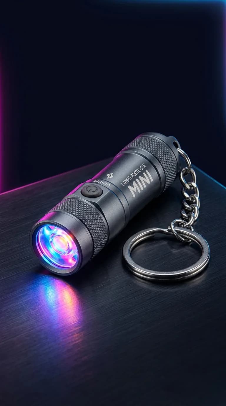 Porte Cles Lampe Led Integree