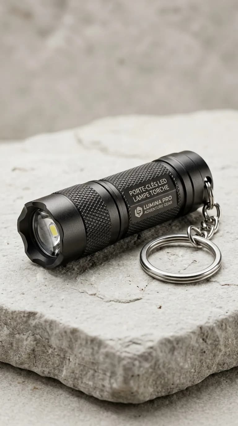 Porte Cles Led Lampe Torche