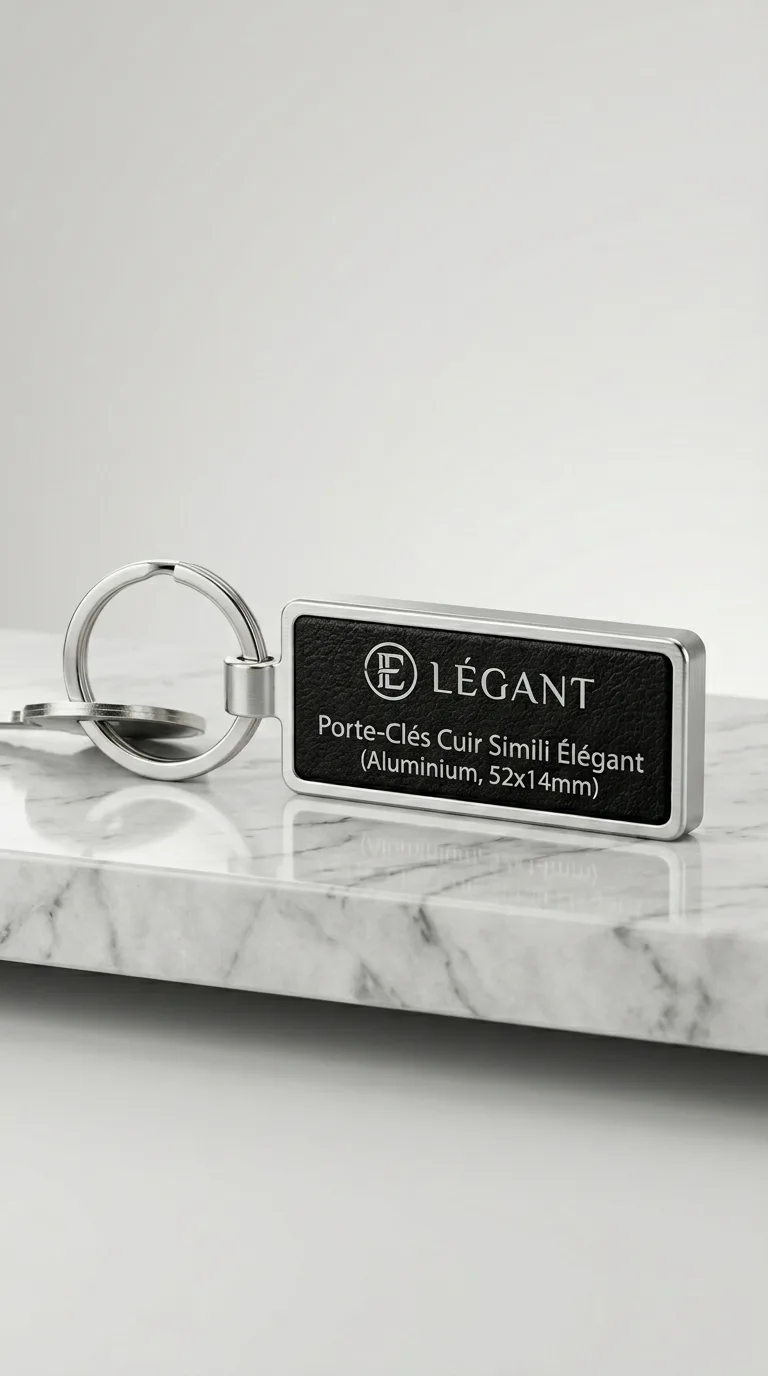 Porte Cles Simili Inox
