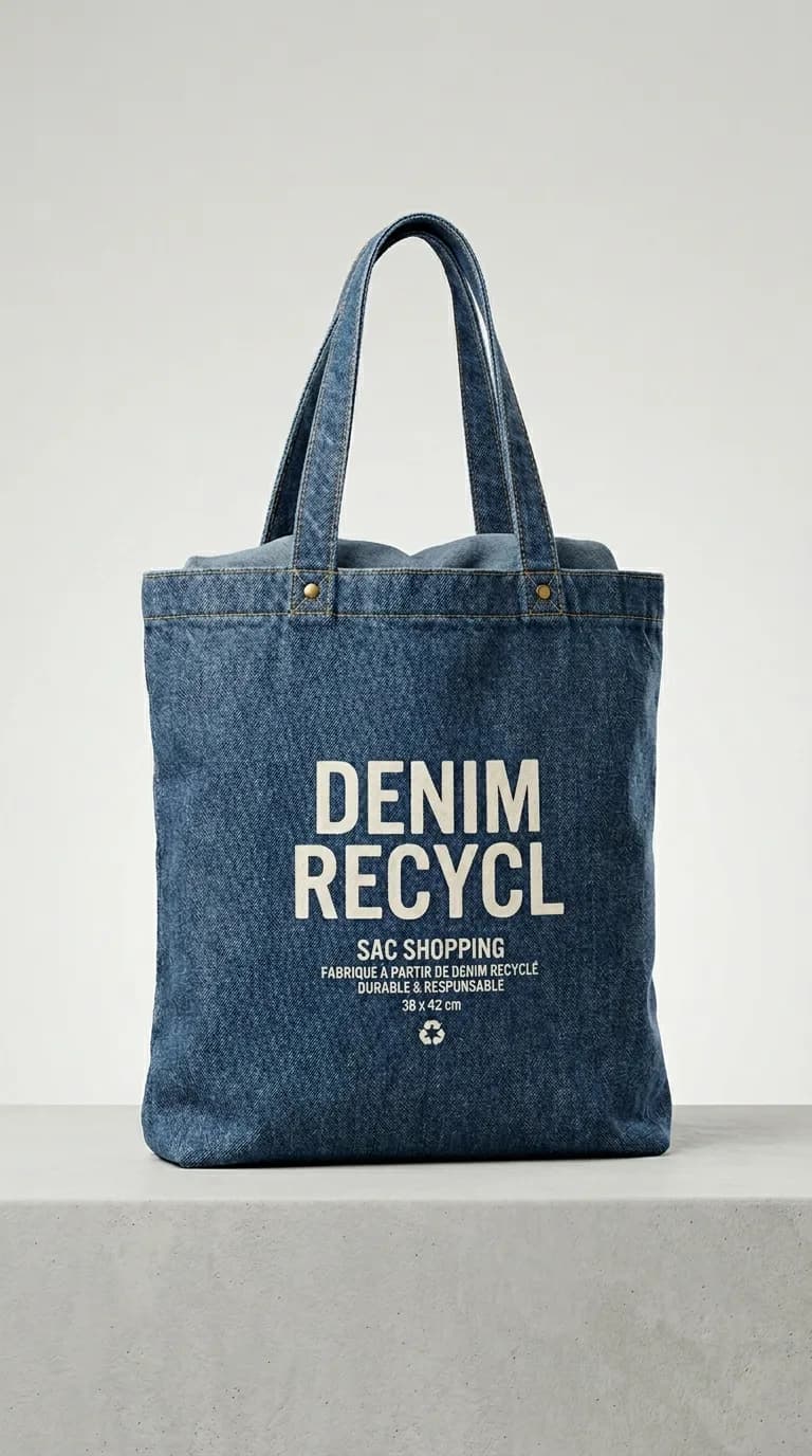 Sac Shopping Denim