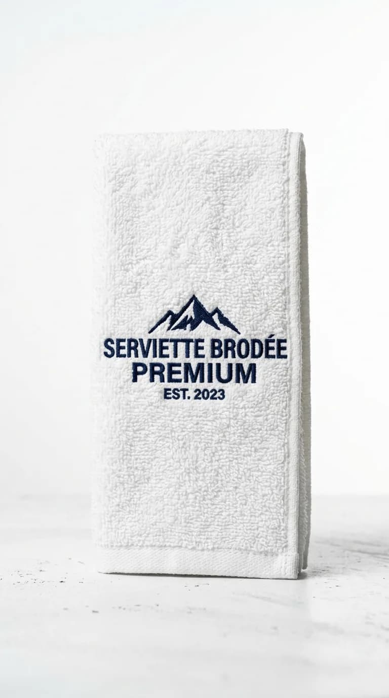 Serviette Brodee Premium