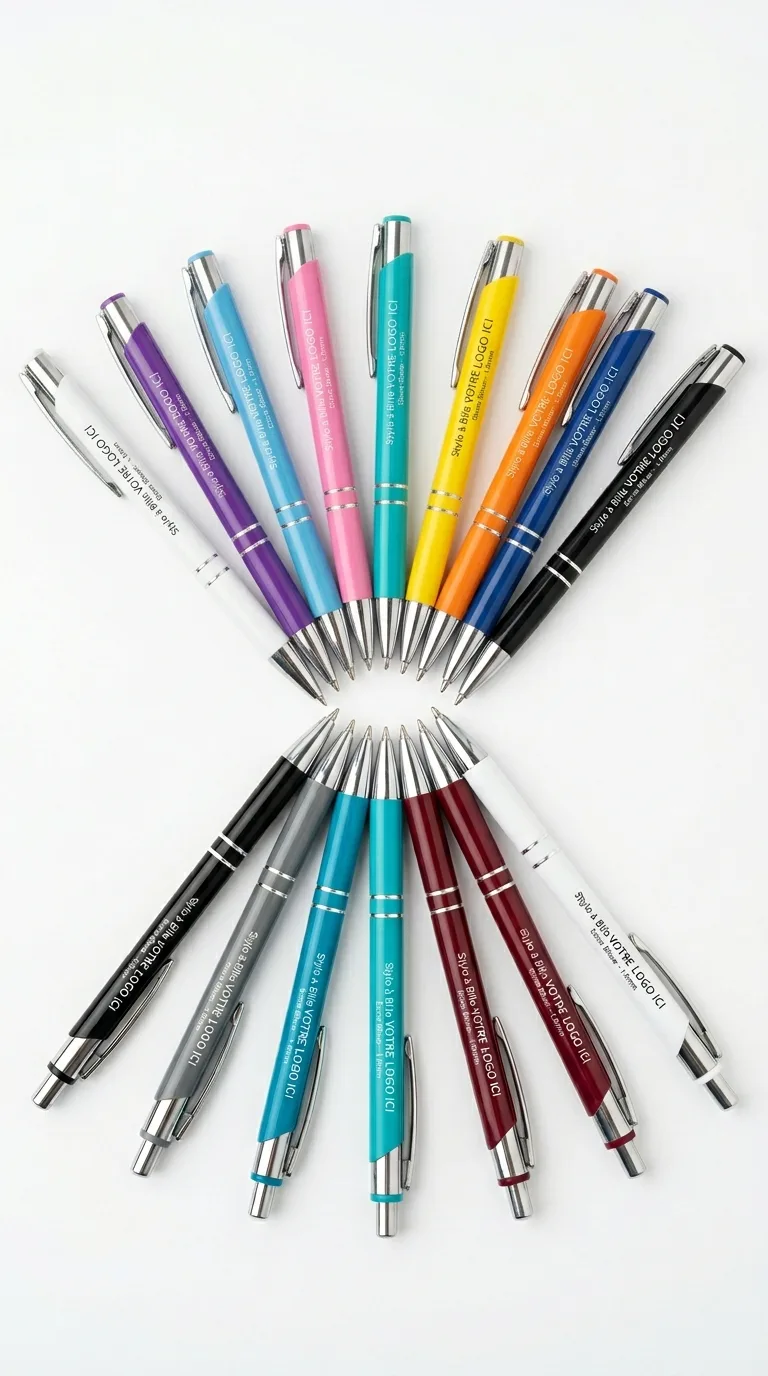 Stylo A Bille Colorée