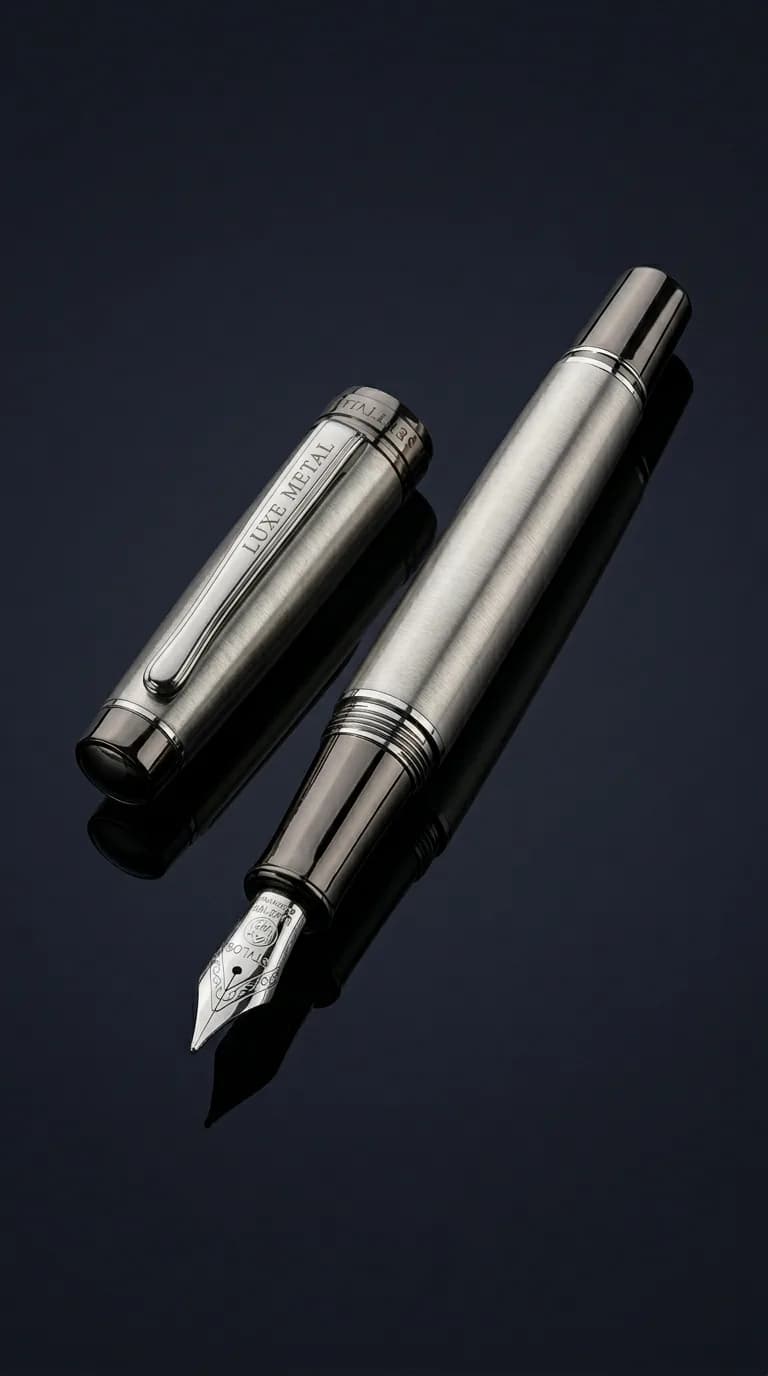 Stylo A Plume Luxe Metal