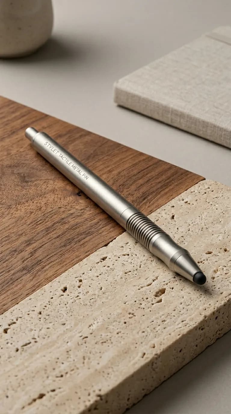 Stylo Tactile Metal
