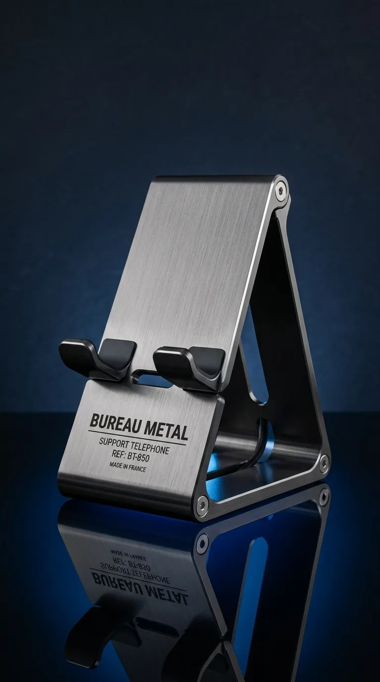 Support Telephone Metalique