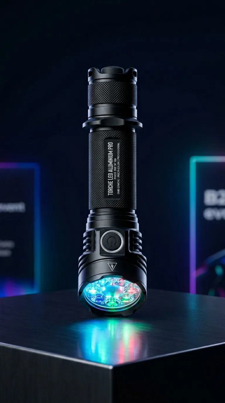 Torche Led Aluminium Pro