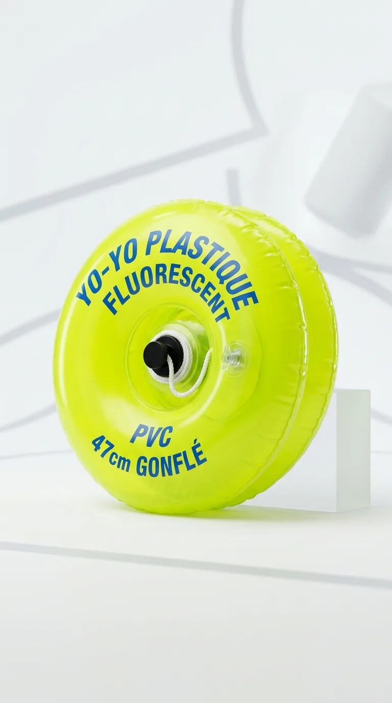 Yo Yo Plastique Fluorescent