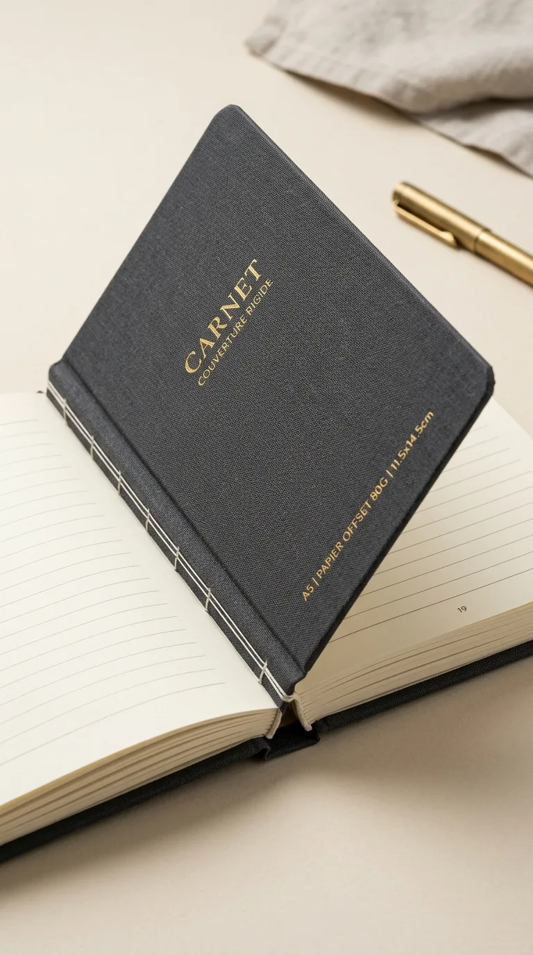 Carnet Couverture Rigide