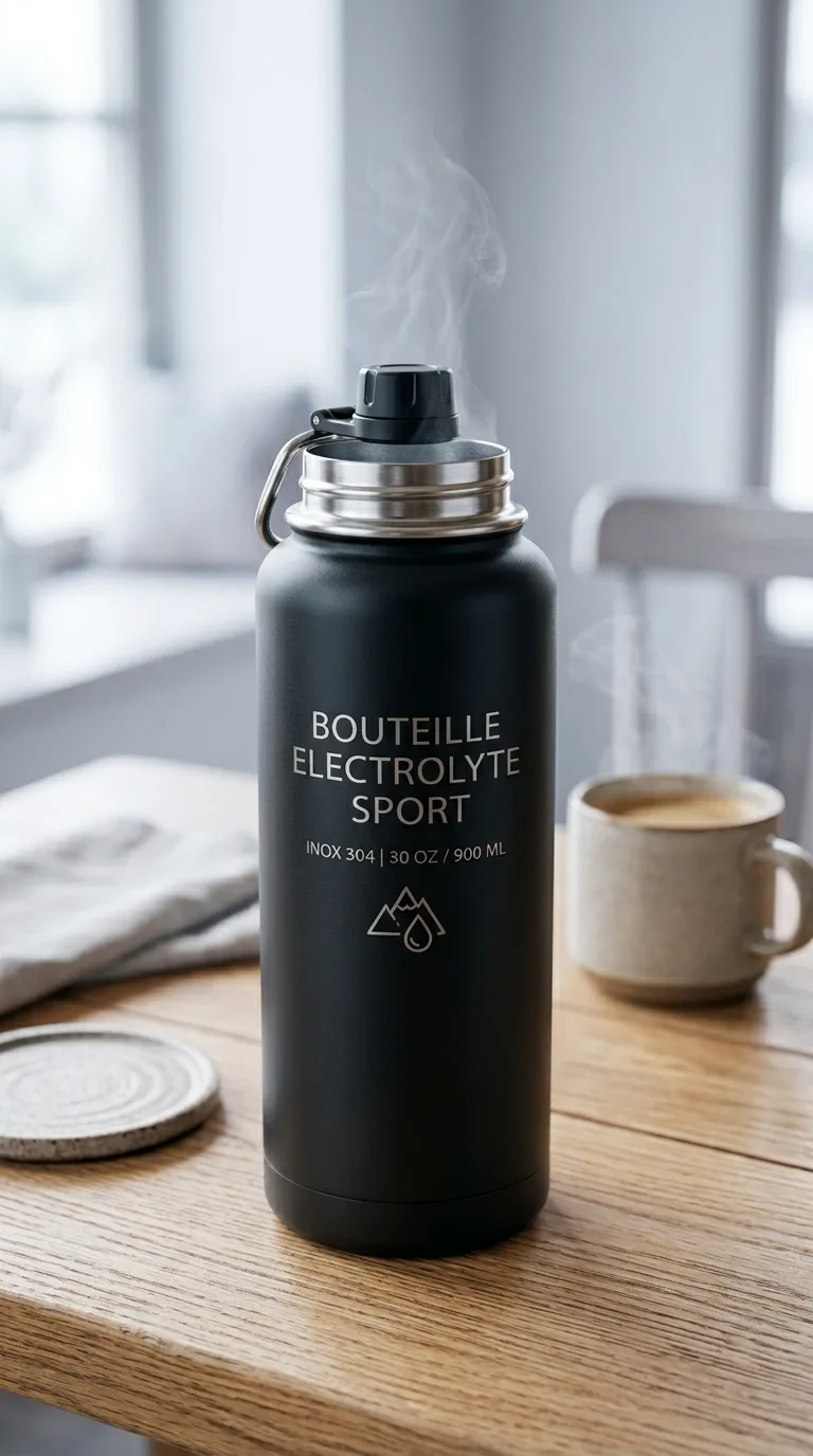 Gourde Verre Infuseur Thé