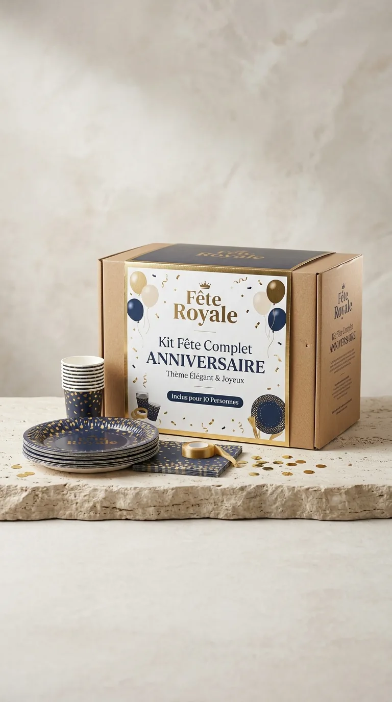 Kit Fete Complet Anniversaire