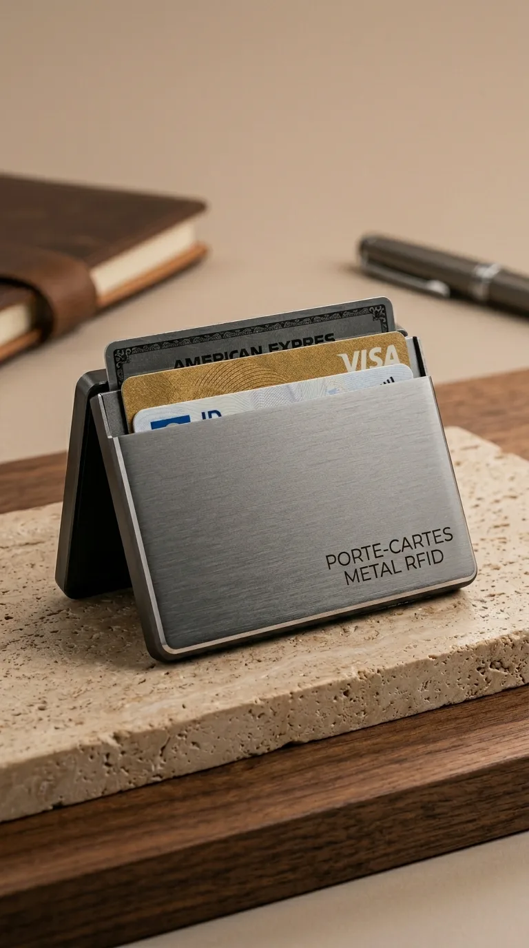 Porte Carte Metal