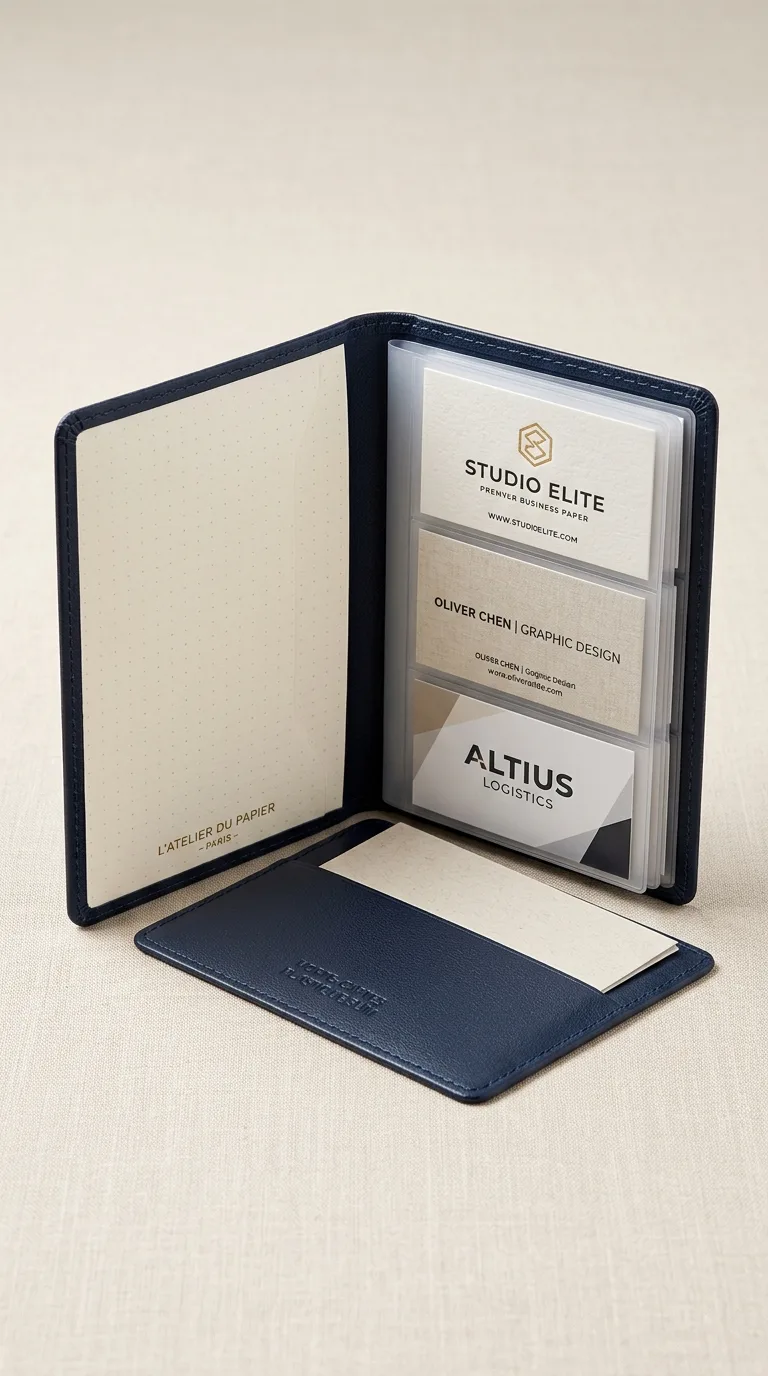 Porte Cartes Plastique Slim