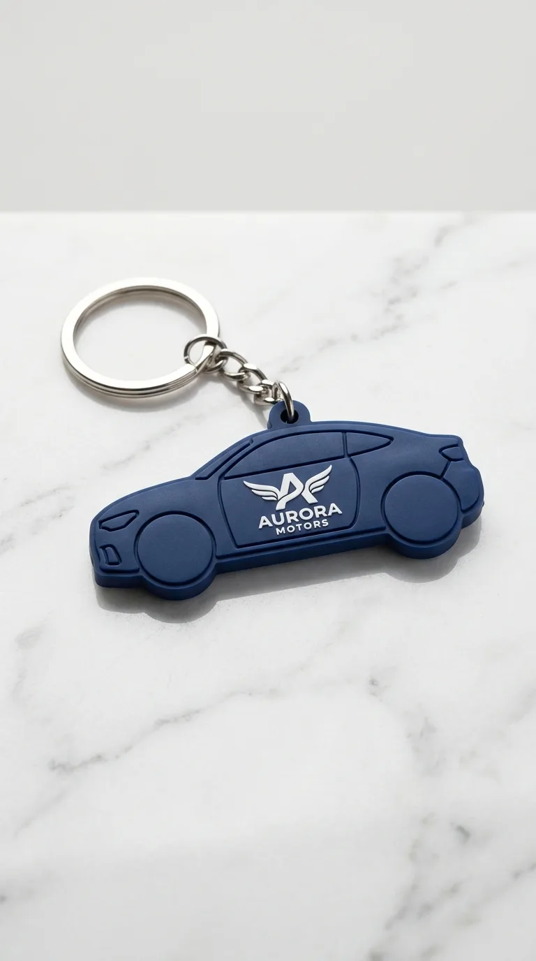 Porte Cles Forme Voiture — vue 2