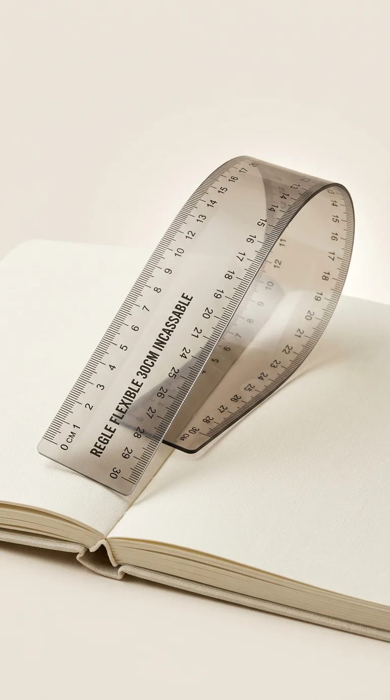 Regle Flexible 30cm Incassable