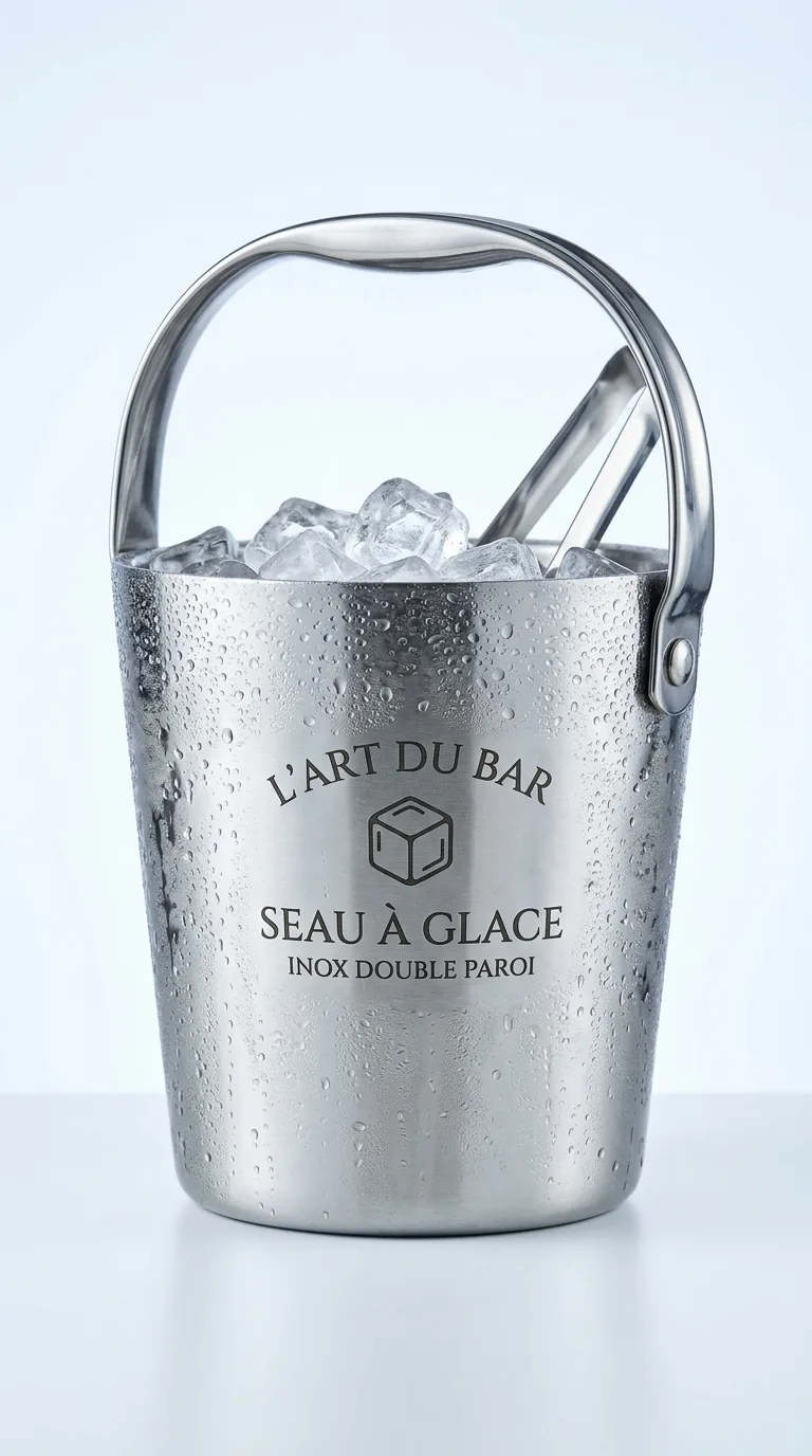 Seau A Glace Inox Double Paroi